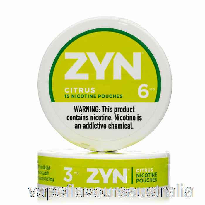 Vape Nicotine Australia ZYN Nicotine Pouches - CITRUS 6mg (5-PACK)